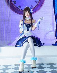 涩谷凛cos av,穿越次元，演绎经典角色